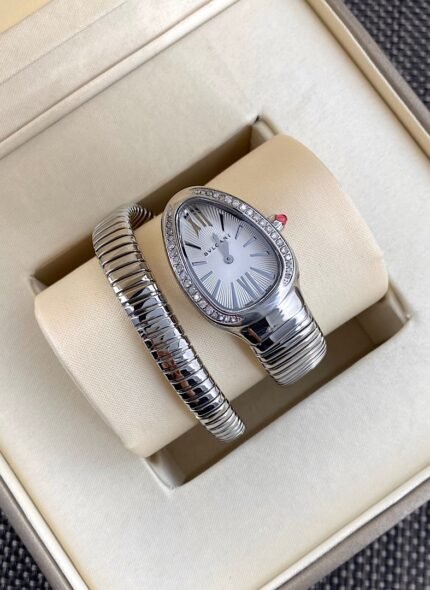 Bulgari Snake Classic Women's Precious Diamond Jewelry Watch