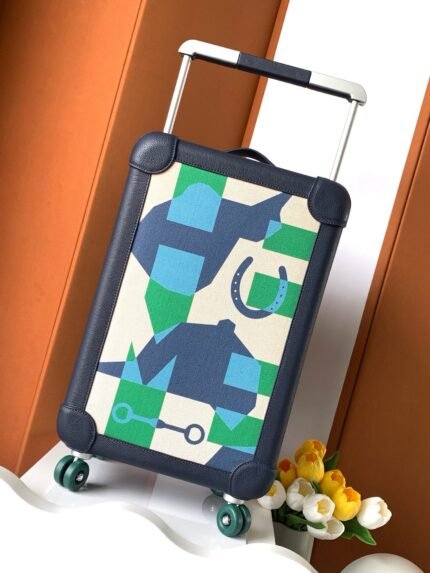 Hermès luggage, rolling suitcases