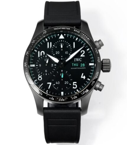 IWC World Time Pilot Series Men's Chronograph Watch