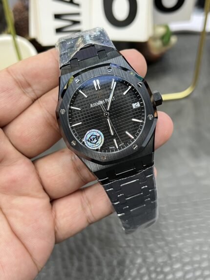Aps Royal Oak 15500 Black Ceramic Series / 41mm * 10.5mm / Equipped with Cal. 4302 Automatic Integrated Mechanism